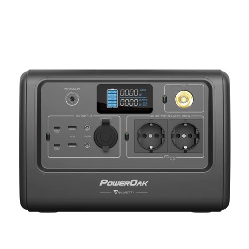 BLUETTI PowerOak EB70 Portable Power Station | 1000W 716Wh